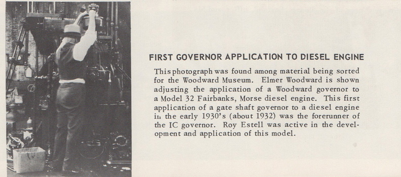 Looking back at Woodward governor history.