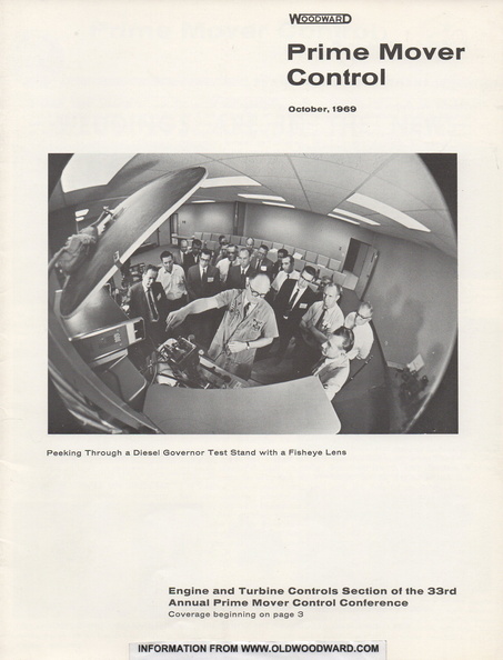 Prime Mover Control October 1969.