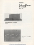 Prime Mover Control March 1972.