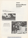 November 1971 Prime Mover Control