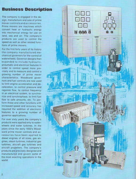 Documenting the evolution of the Woodward governor.