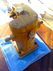 A Woodward SG8 Speed Droop Governor Dial Speed Control Cutaway Unit.