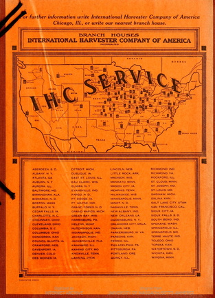 I.H.C. SERVICE LOCATIONS.