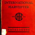 An International Harvester Company Machine Shop Manufacturing History Project.