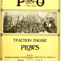 P & O TRACTION ENGINE PLOWS.