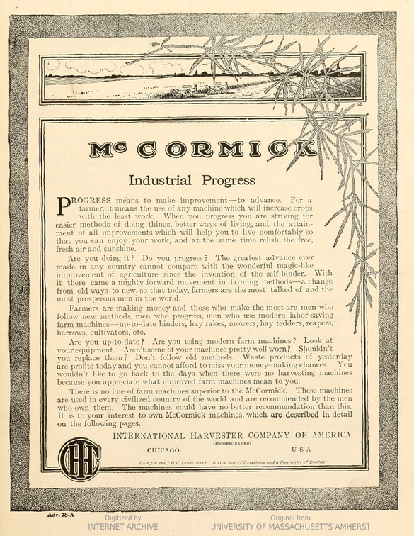 McCormick Industrial Progress.