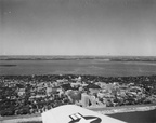 1955 view of the Isthmus in Madison.