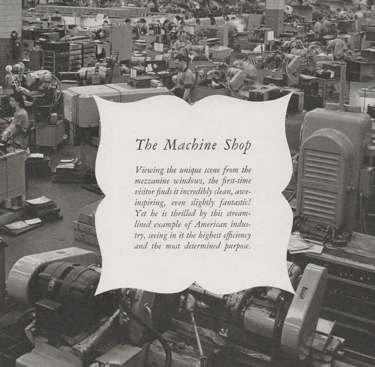 The Woodward Governor Company's Machine Shop in the 1960's.