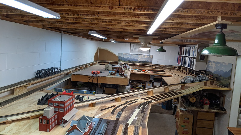 Bradford Electric's model railroading retirement project for the next 25 years.