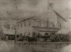 One of the earliest know photograph of the Stevens Point Brewery, circa 1875.
