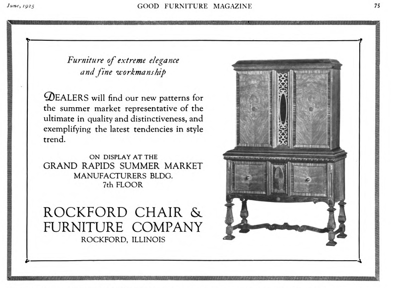 Rockford Chair & Furniture Comany.