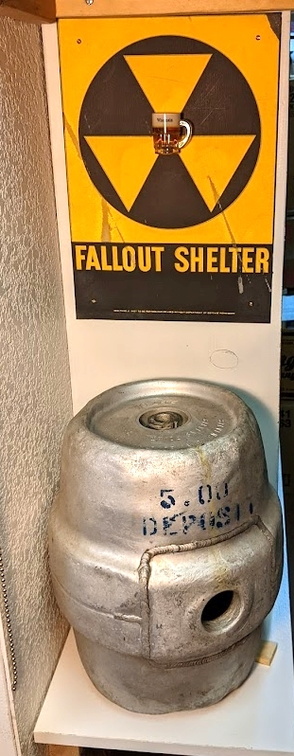 To the FALLOUT SHELTER.