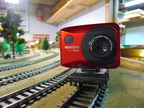 A little Vivitar train camera working on the railroad.