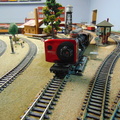 Operating the new little video camea on the model railroad.