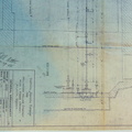 A James Leffel Water Wheel blueprint number 43640, circa 1944.