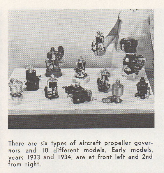 Elmer Woodward's little 3 pound aircraft engine governor and the improved models.