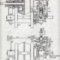 Elmer Woodward's new horizontal compensating water wheel governor, circa 1902.