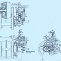 The Woodward horizontal compensating water wheel governor.  3