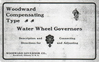 The Woodward horizontal compensating water wheel governor operating &amp; maintenance manual.