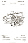 Elmer Woodward's patent number 608,245 for the horizontal compensating governor