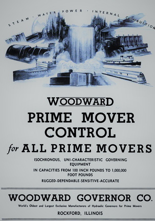 Woodward...A Leader in the Hydro-Electric Power Control Industry.