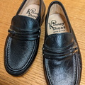 These Kinney boy's dress shoes where just like the mens high quality leather dress shoes.