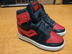 Michael Jordan Stadia High Top shoes.