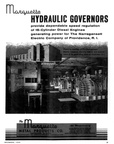 MARQUETTE HYDRAULIC GOVERNORS.