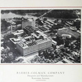 An aeroplane view of the Barber-Colman Company.