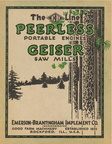 PEERLESS GEISER SAW MILL.