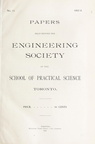 1898 ENGINEERING SOCIETY PAPERS.