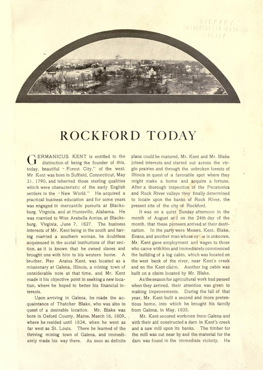For the love of Rockford, Illinois history.