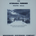 WORLD'S OLDEST AND LARGEST EXCLUSIVE MANUFACTURER OF HYDRAULIC GOVERNORS FOR PRIME MOVERS.