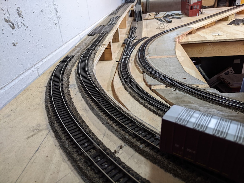 Laying down some quality nickel silver train tracks..jpg