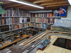Looking toward the desk workspace area.