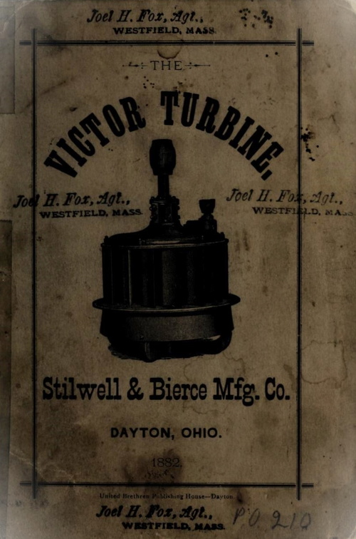 A vintage machine shop manufacturing history project for the hydro-electric power plant Industry.