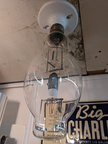 An Edison incandesent carbon-filament argon filled light bulb on steroids.