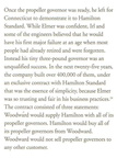 Elmer Woodward makes history...