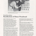 Recollections of Elmer Woodward.