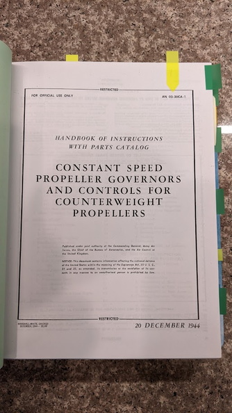 HANDBOOK OF INSTRUCTIONS WITH PARTS CATALOG.