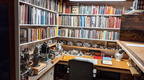 In the workspace of the reference library and engine governor display area.