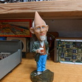 Brewer Brad's Nicholas C. Point Bobblehead kept in the 1874 Brewhouse when Brad was brewing tons of beer at the Stevens Point Brewery.