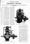 A vintage Water Wheel Governor Manufacturing History Project.  Page 1.