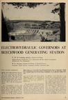 A vintage hydroelectric power plant history project.