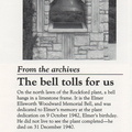 The bell tolls for us.