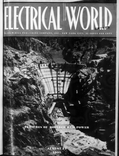 A vintage hydroelectric power plant history project.