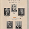 FOUNDERS and ACTIVE OFFICERS of the RAHR MALTING COMPANY.
