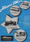 Back cover to the January 1952 Model Railroader magazine.