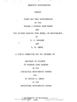 AN 1896 COLLEGE THESIS REPORT ABOUT THE ELECTRIC DISTRIBUTION AT THE FULLER & JOHNSON MANUFACTURING COMPANY.