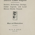 Baraboo, Dells, and Devil's Lake Region.